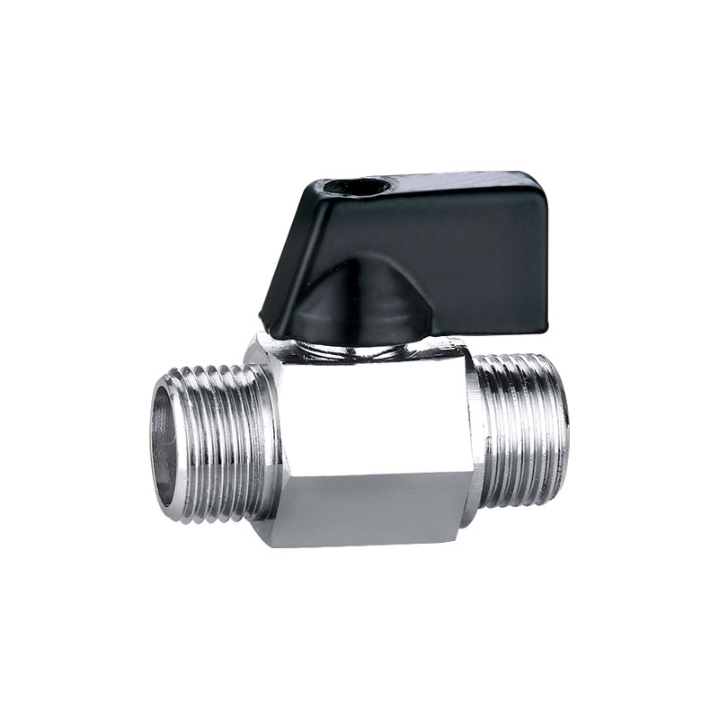 Supapă din alamă cu mini-buton femelă de 1/4 inch cromat AMT-2024