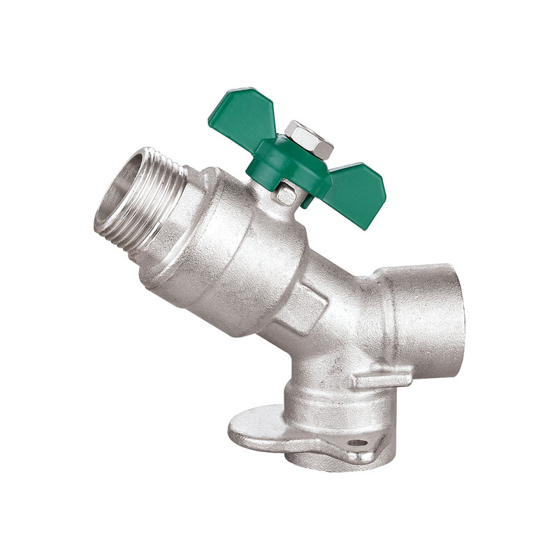 Supapă unghiulară din alamă din țeavă din plastic special din aluminiu pentru separator de apă AMT-2036