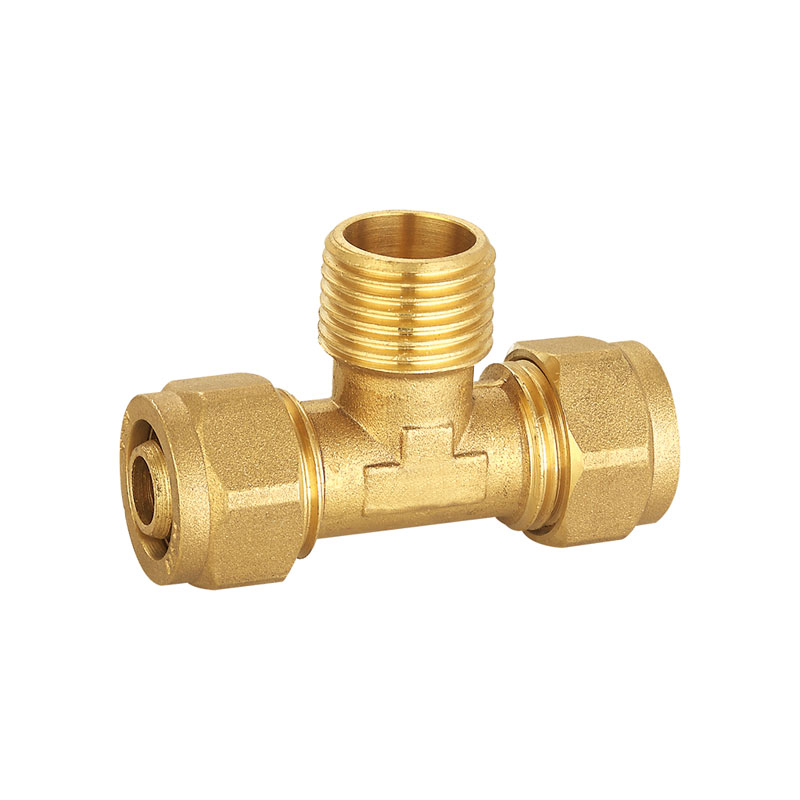 Furnizor din China, alamă, filet tată, armătură din alamă AMT-1307