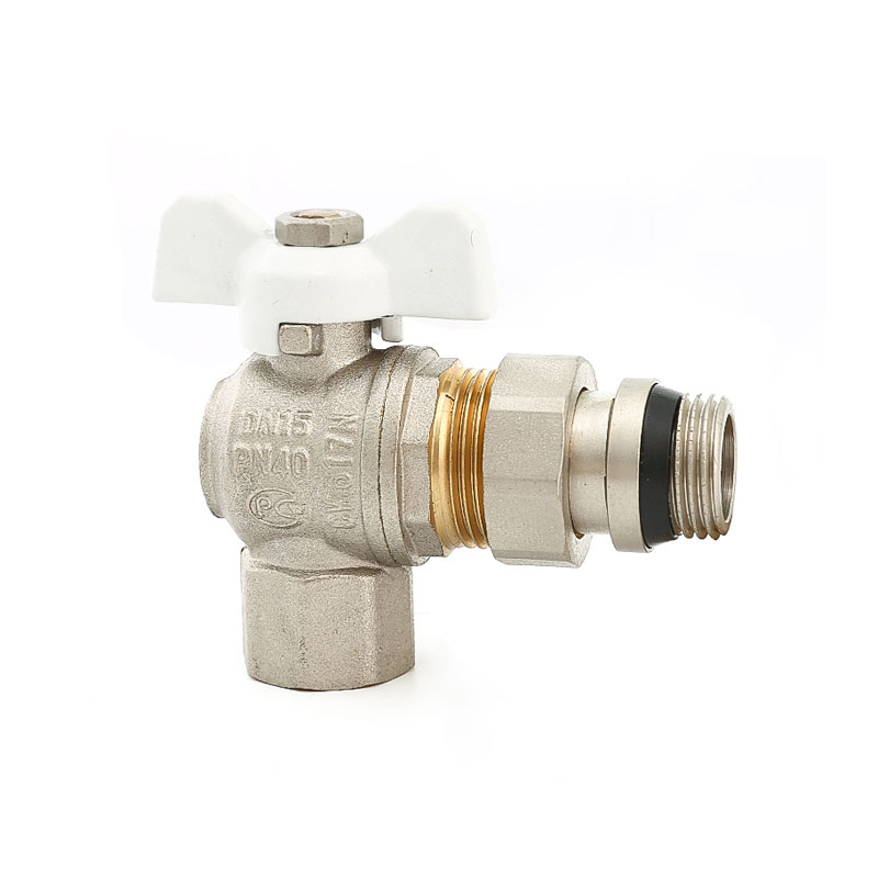 Supapă din alamă de înaltă calitate cu supapă cu bilă cu conector activ AMT-2050B